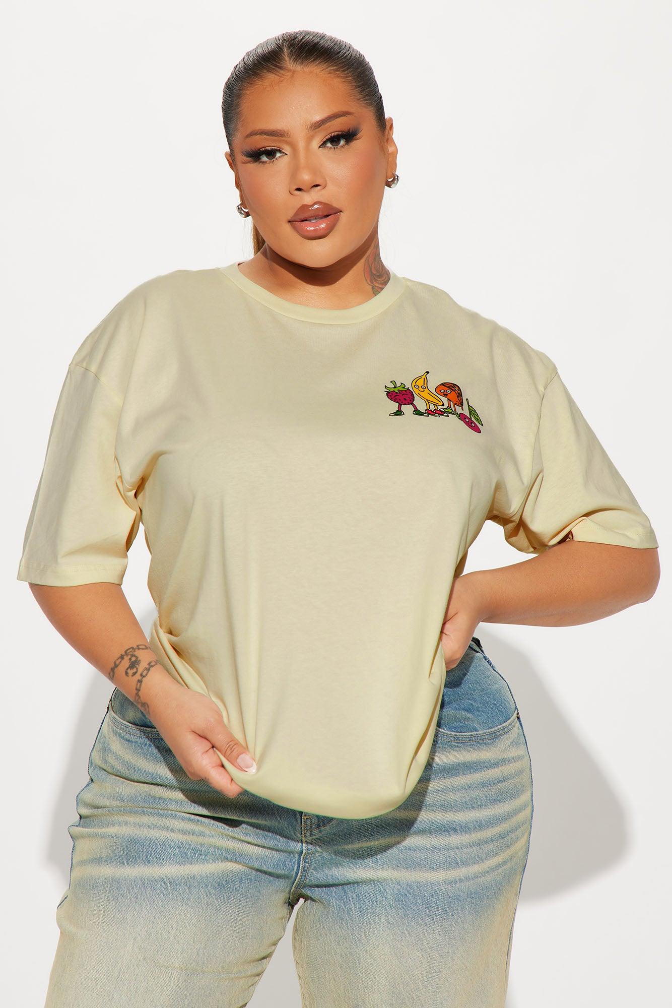 Feeling Fruity Graphic Tee - Off White Product Image