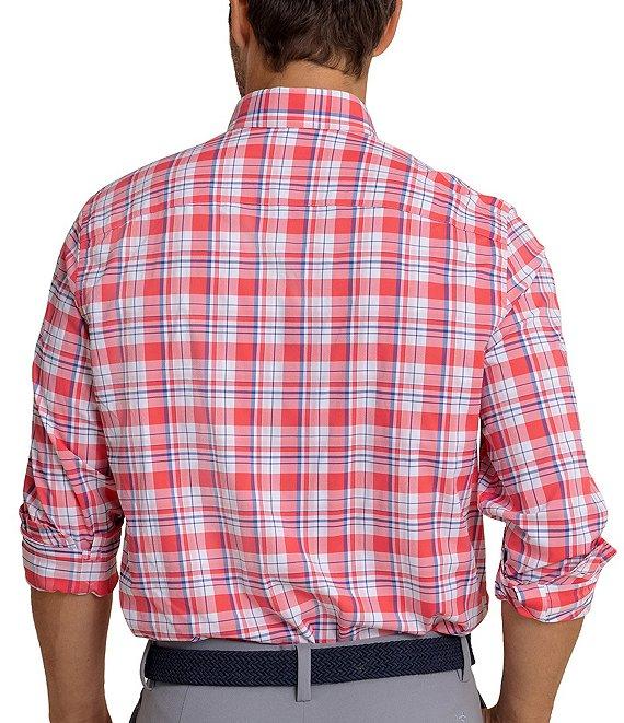 Southern Tide Brrr° Performance Stretch Summerton Plaid Long Sleeve Woven Shirt Product Image