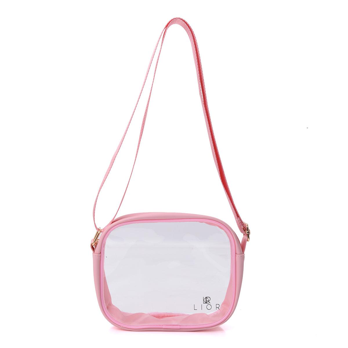 Lior Clear Bag Stadium Approved - Clear Crossbody Purse Bag, with Adjustable Shoulder Strap Product Image