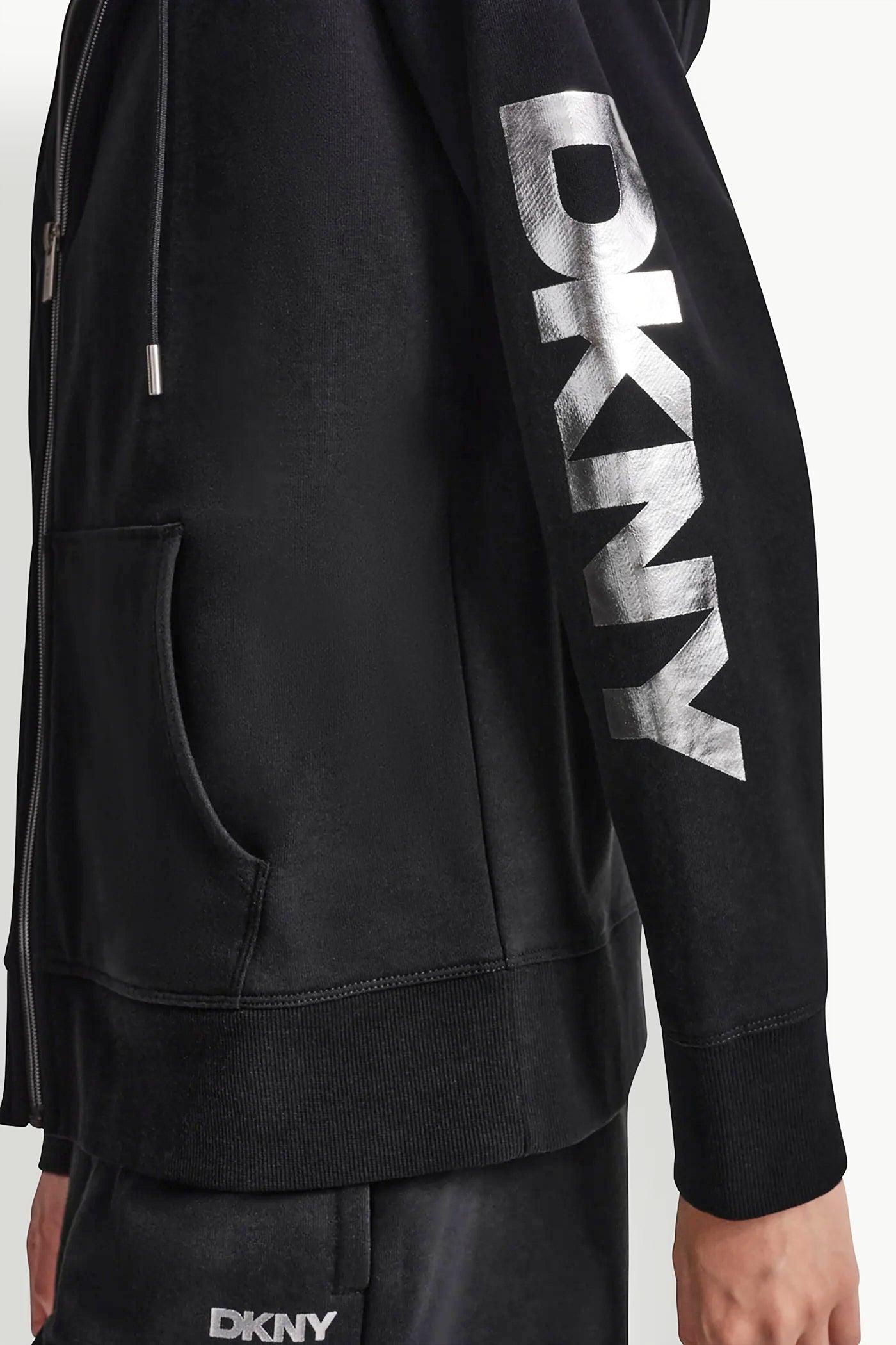 FOIL LOGO FULL-ZIP HOODIE Product Image