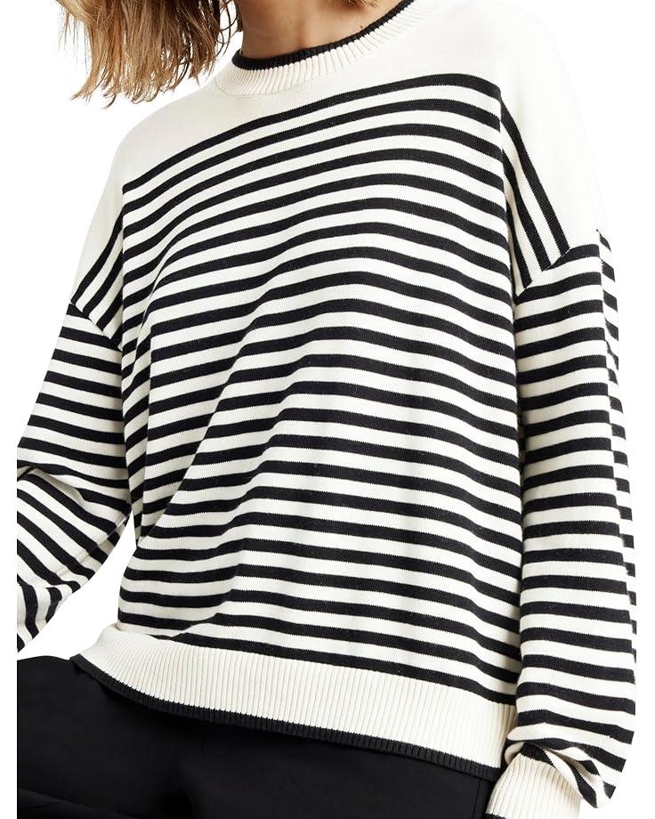 Josie Stripe Clean Cotton Cardigan Product Image