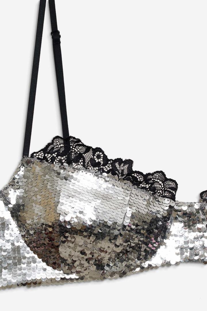 Maia High-waist Panty — Silver Product Image