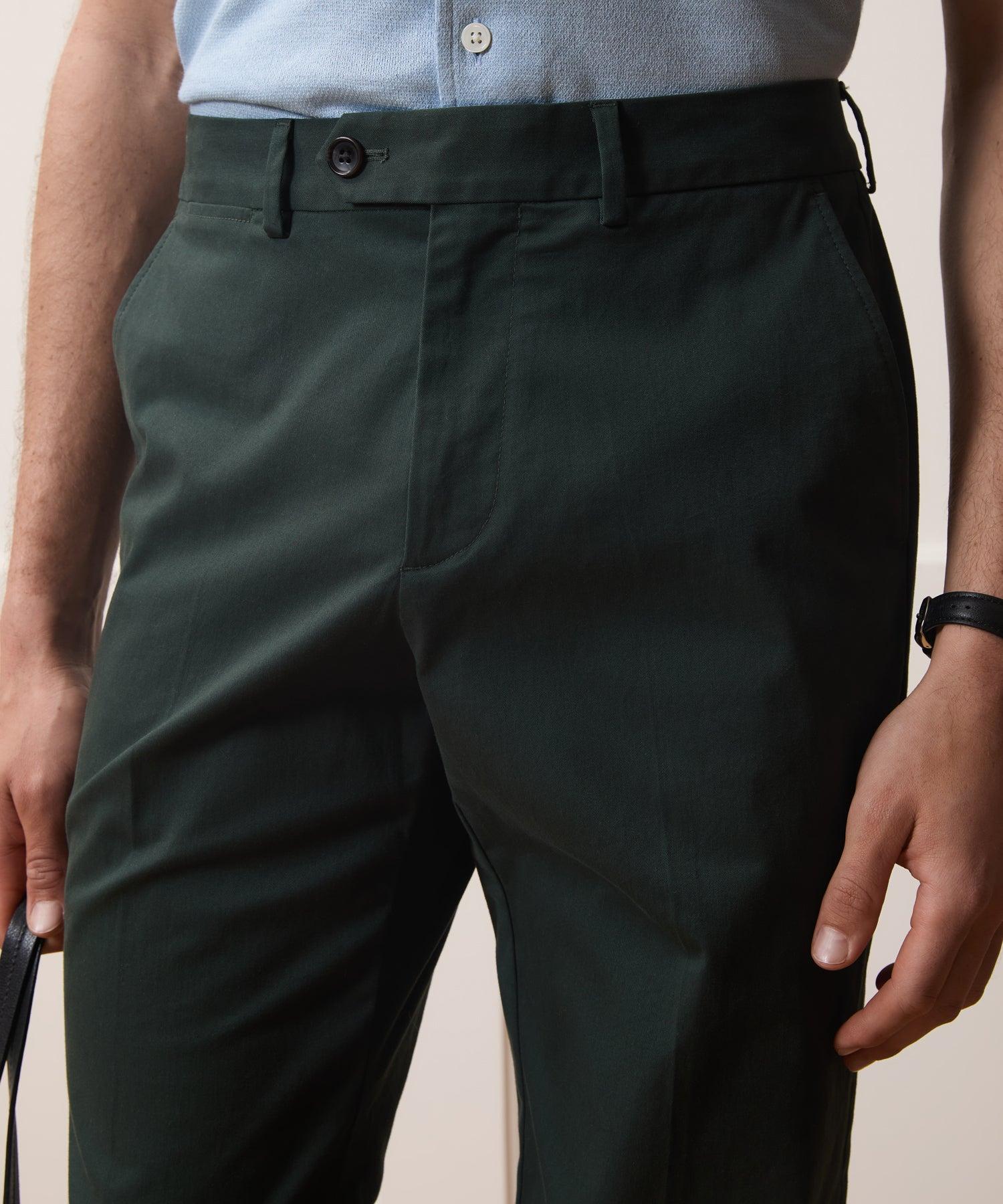 Italian Brushed Cotton Sutton Trouser Product Image