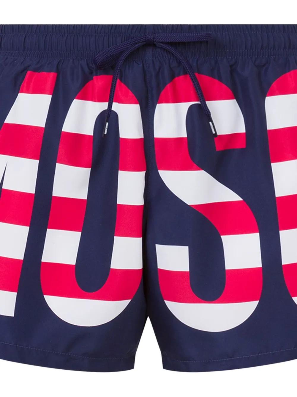 logo-print swim shorts Product Image