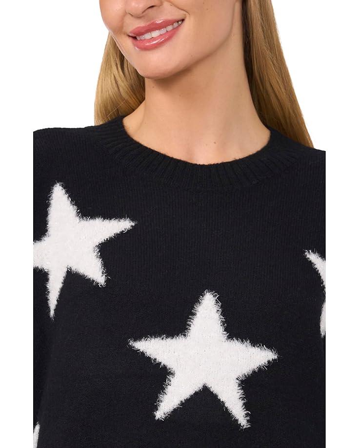 Ribbon Fairisle Crew Neck Sweater Product Image