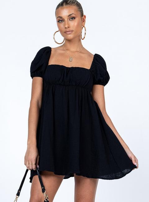 Let's Dance Mini Dress Black Product Image