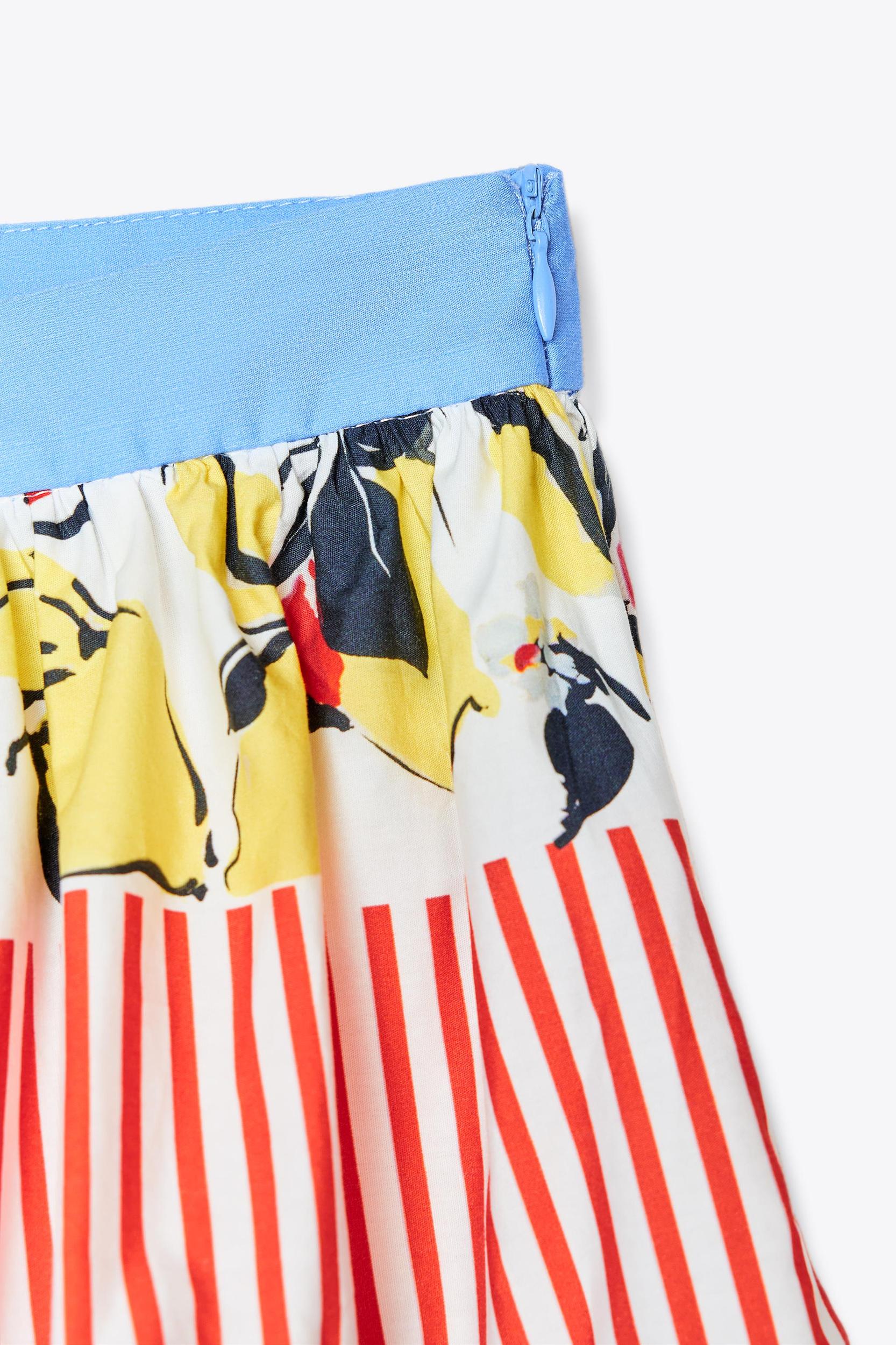 LEMON PRINT MINI SKIRT Product Image