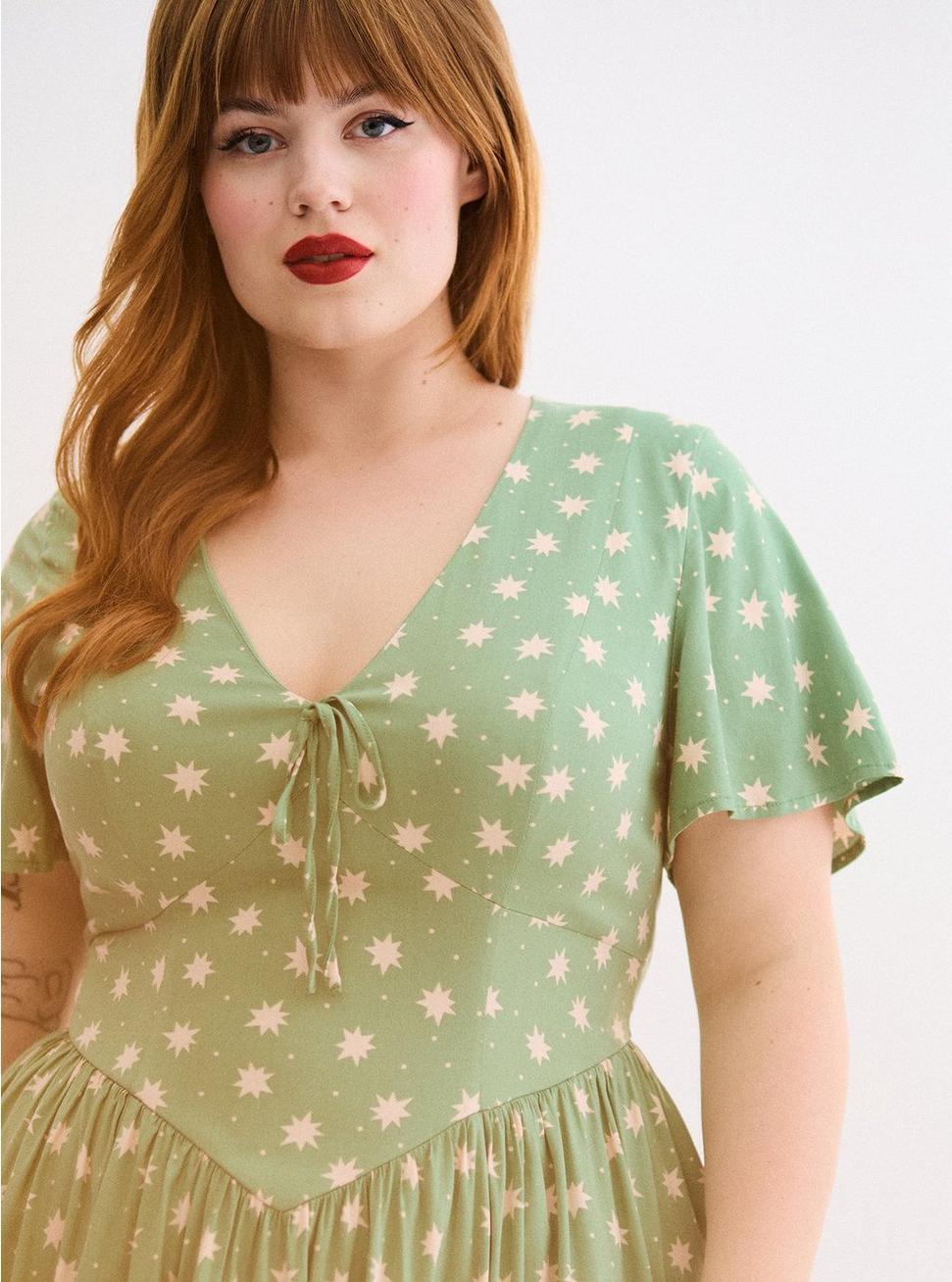 Retro Chic Flutter Swing Dress Product Image