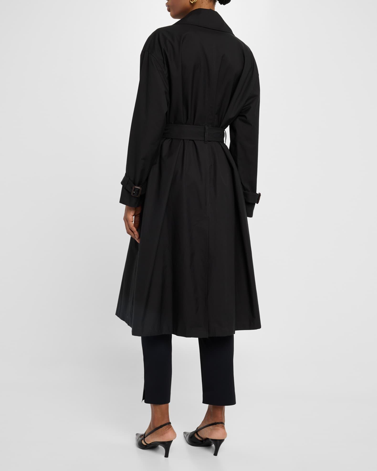 Fiorito Belted Double-Breasted Trench Coat Product Image