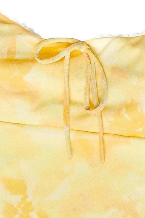 Floral Print Mesh Cami Dress Product Image