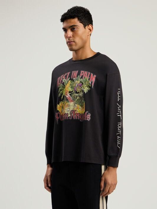 Rest In Palm Long Sleeve T-Shirt Product Image