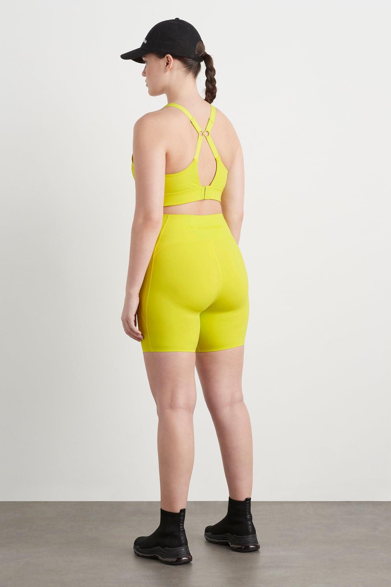 High Rise Mid Length Bike Short 615 Product Image