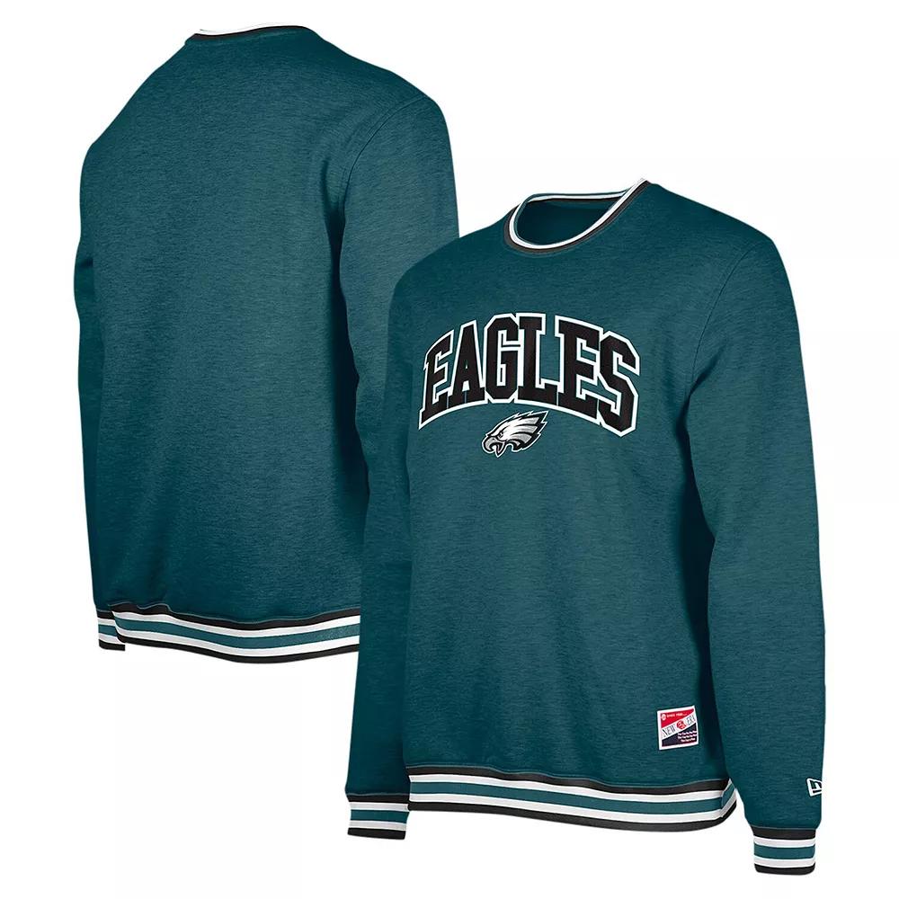 Men's New Era Midnight Green Philadelphia Eagles Big & Tall Pullover Sweatshirt, Size: XXL Product Image