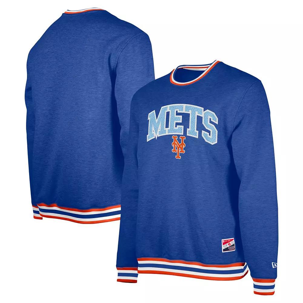 Men's New Era Royal New York Mets Father's Day Pullover Sweatshirt,  Product Image