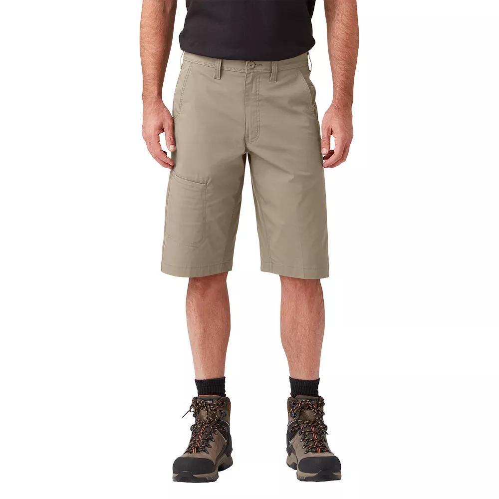 Mens Dickies Temp-iQ 13-in. Performance Hybrid Utility Shorts Desert Brown Product Image