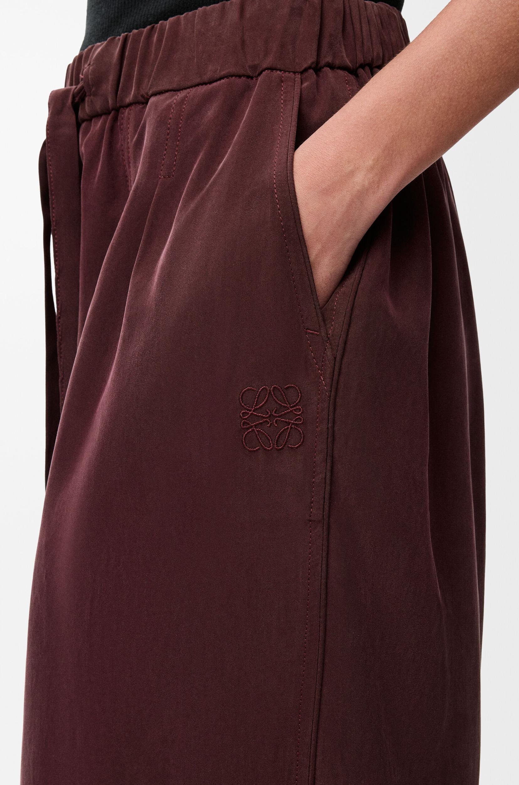 Pyjama trousers in silk Product Image