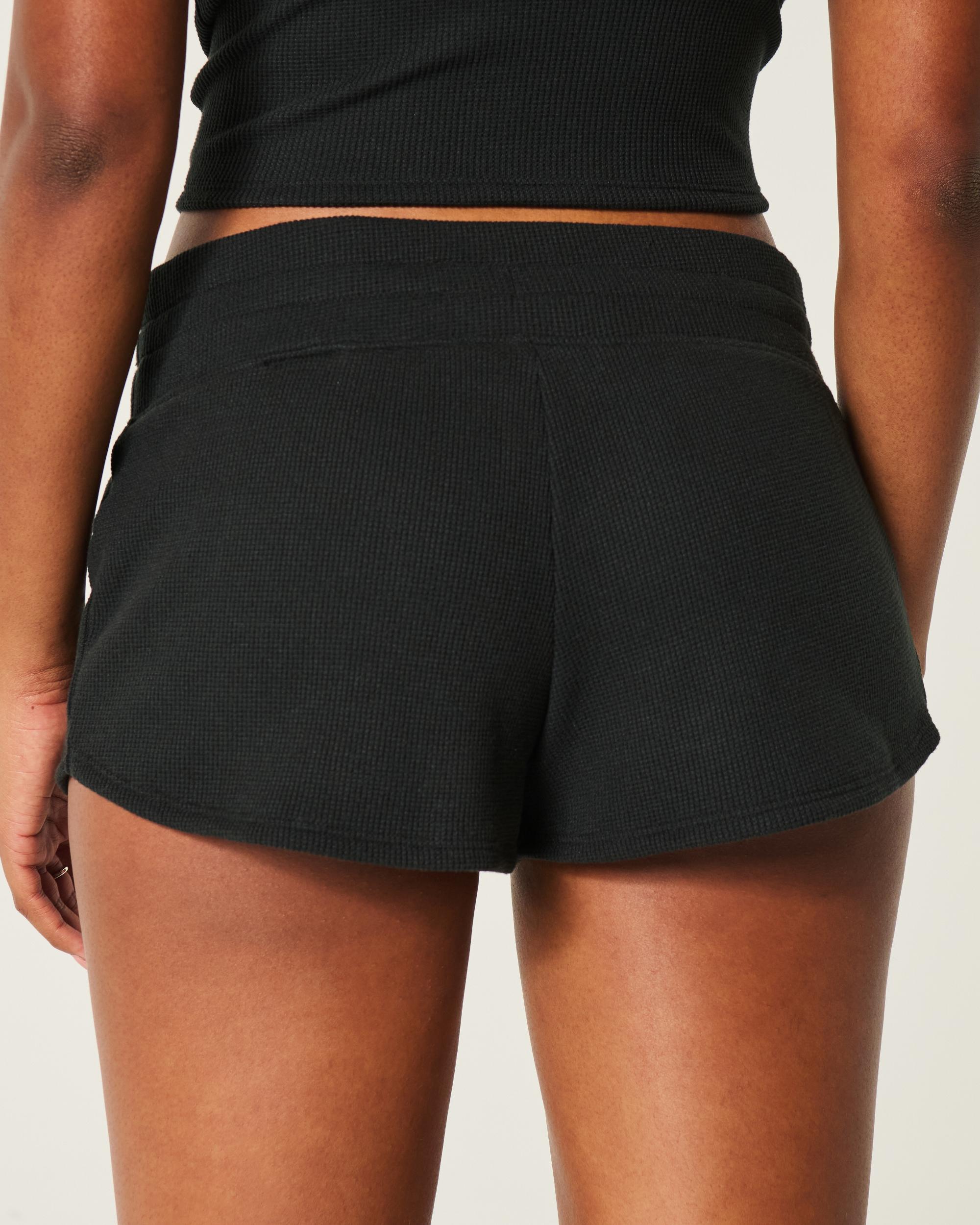 Gilly Hicks Cozy Waffle Mini Shorts Product Image
