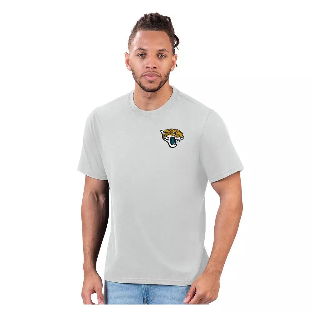 Men's Margaritaville Gray Jacksonville Jaguars Wastin' Away T-Shirt,  Product Image