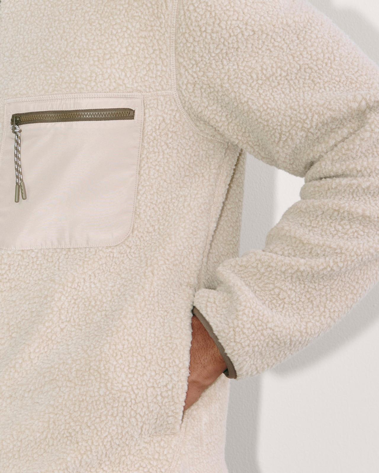 The Teddy Quarter-Zip Fleece Product Image