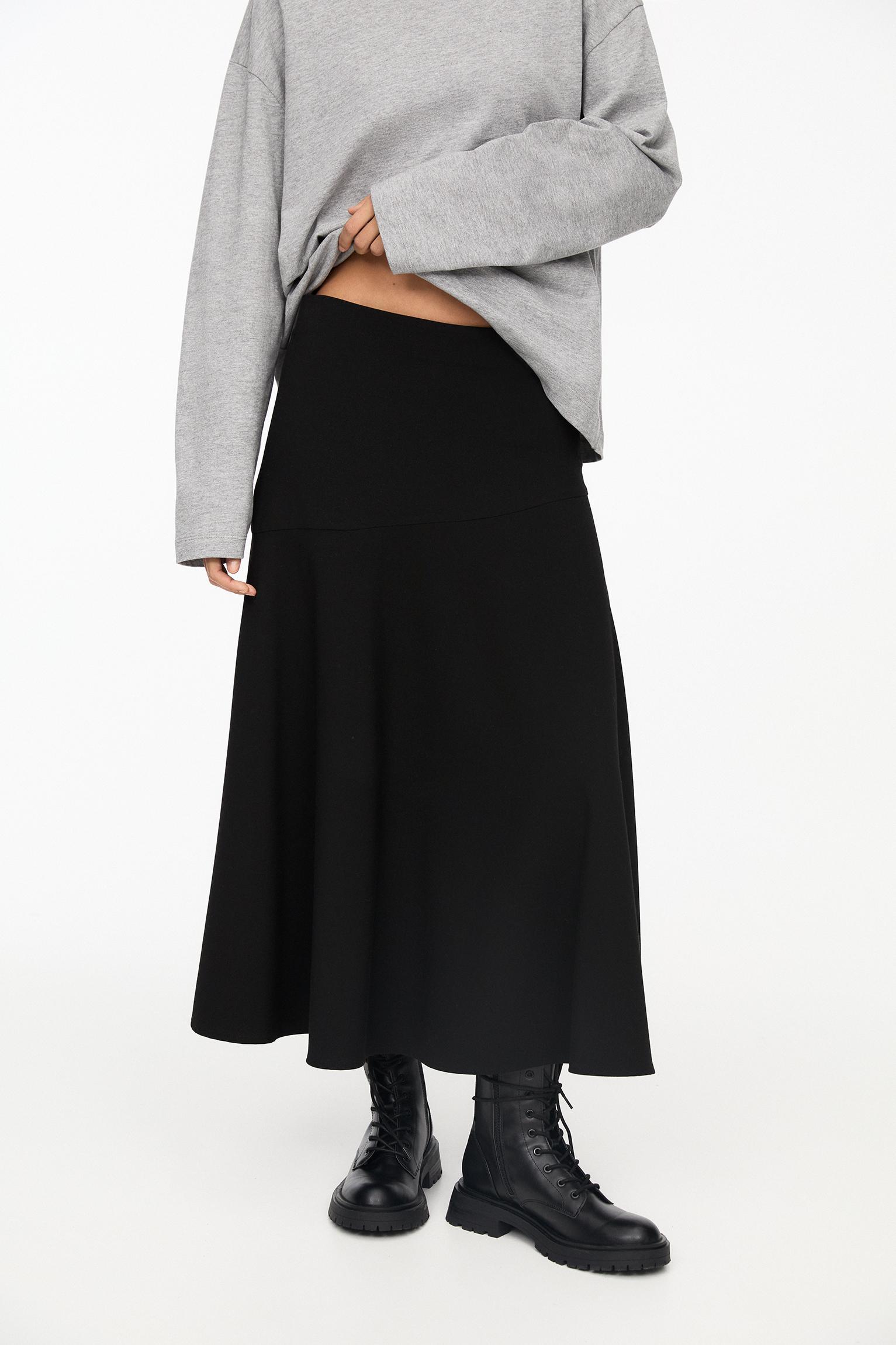 Flared midi skirt Product Image