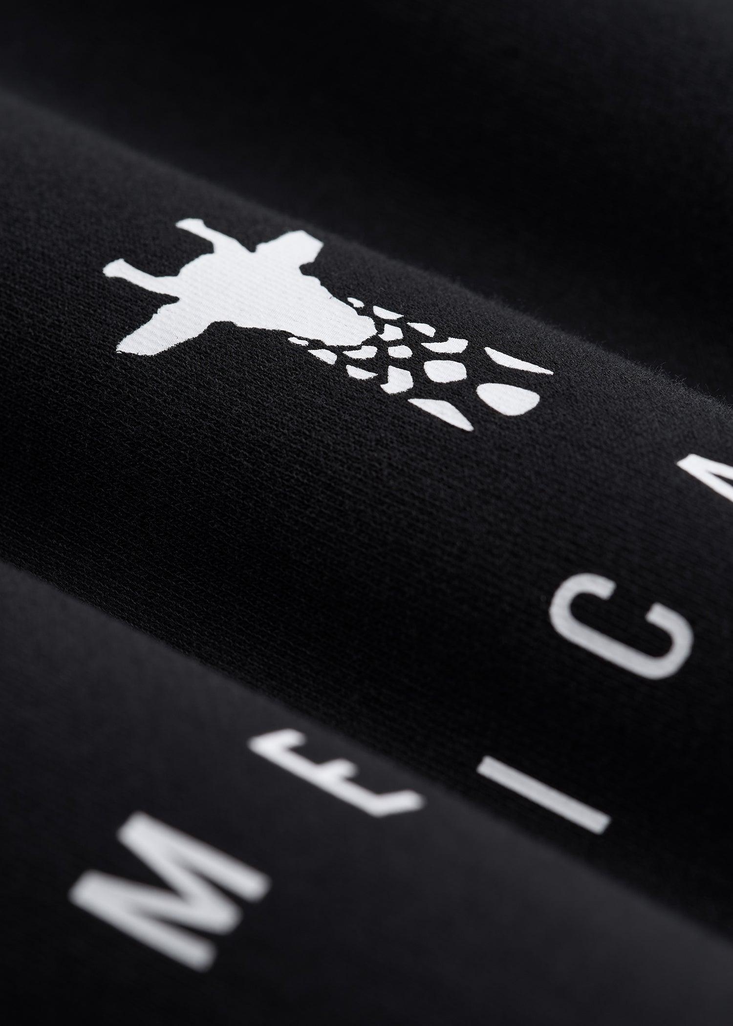 Logo Hoodie for Tall Women in Black Female Product Image