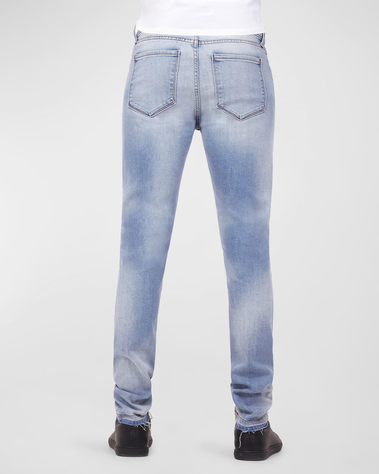 Men's Greyson Bleached Slim-Fit Jeans Product Image