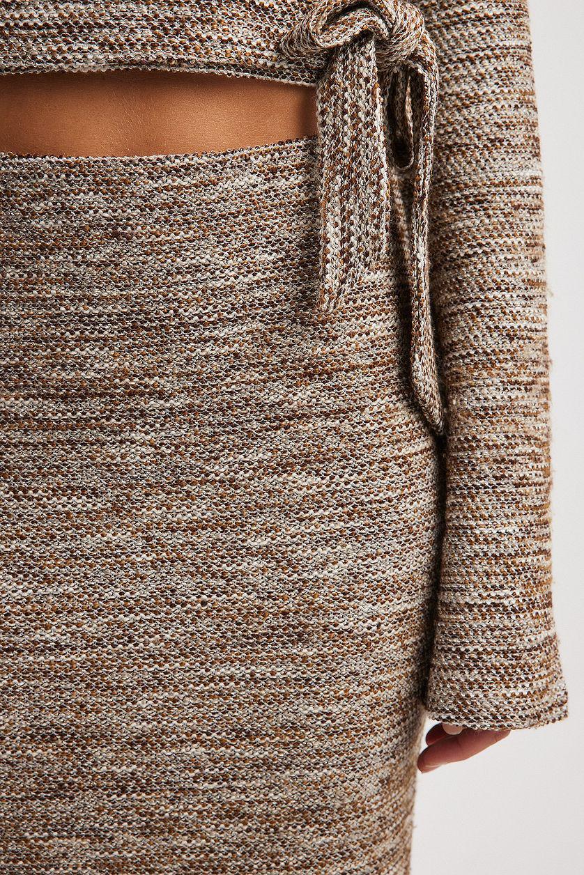 High Waist Maxi Skirt Product Image