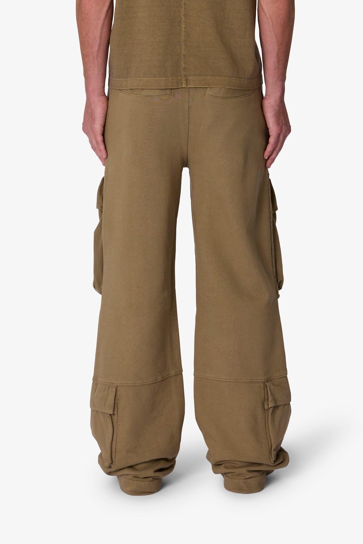Front Cargo Sweatpants - Washed Earth Product Image