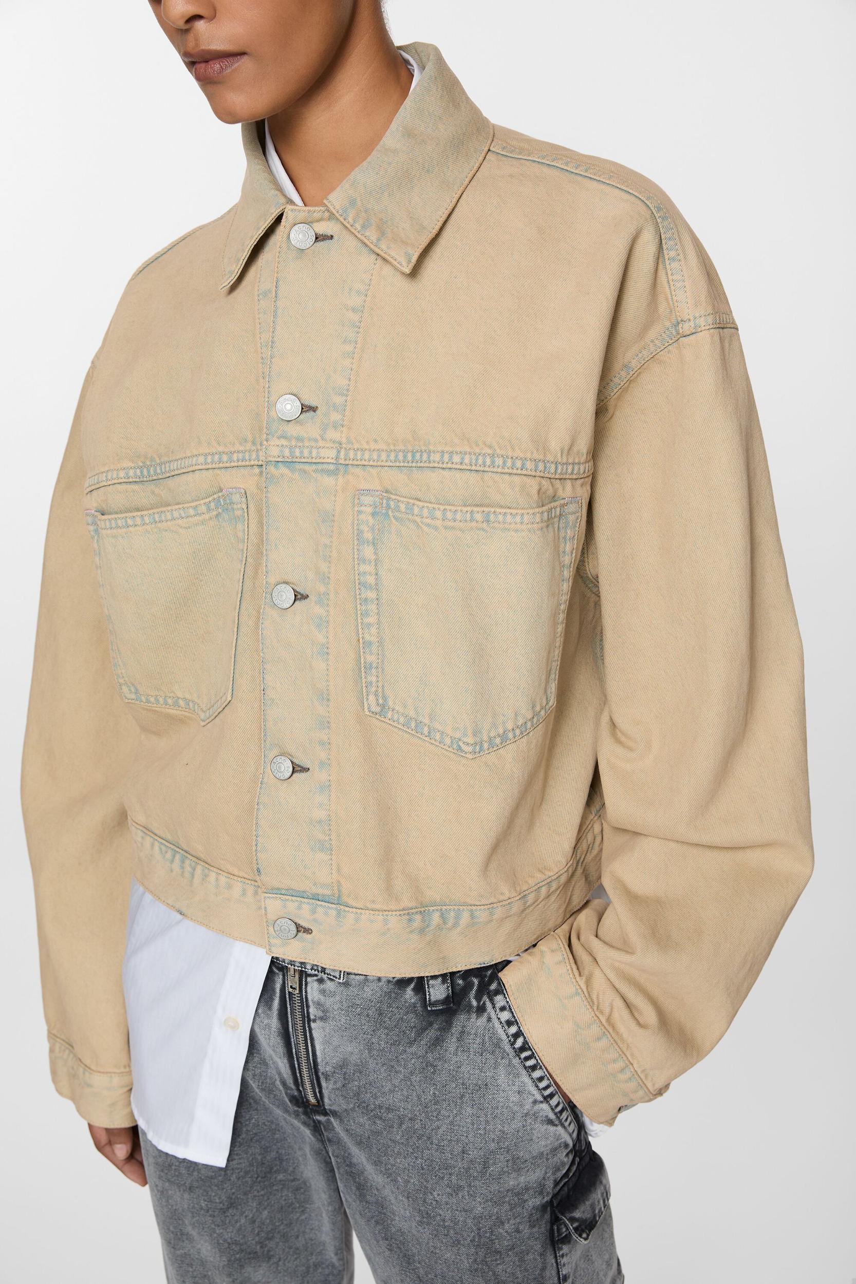 Denim jacket - Oversized cropped fit Product Image