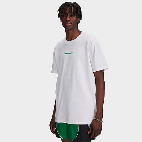 Under Armour Mens UA Heavyweight Varsity Mix T-Shirt Product Image