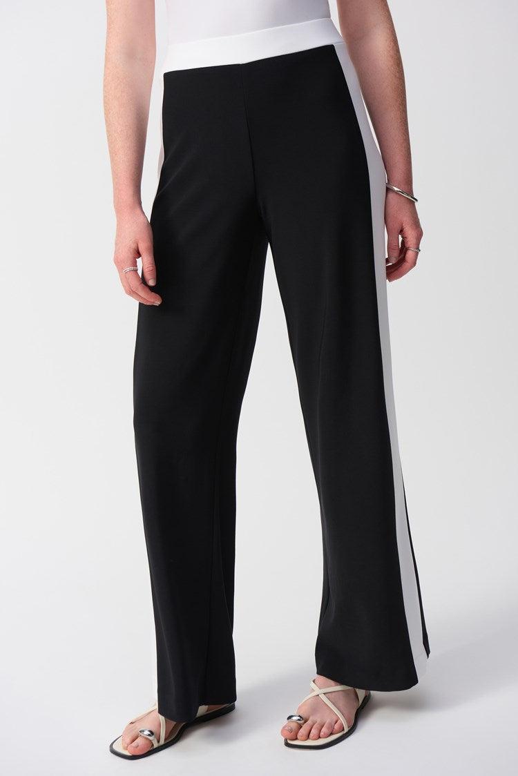 Silky Knit Wide-Leg Pull-On Pants Product Image