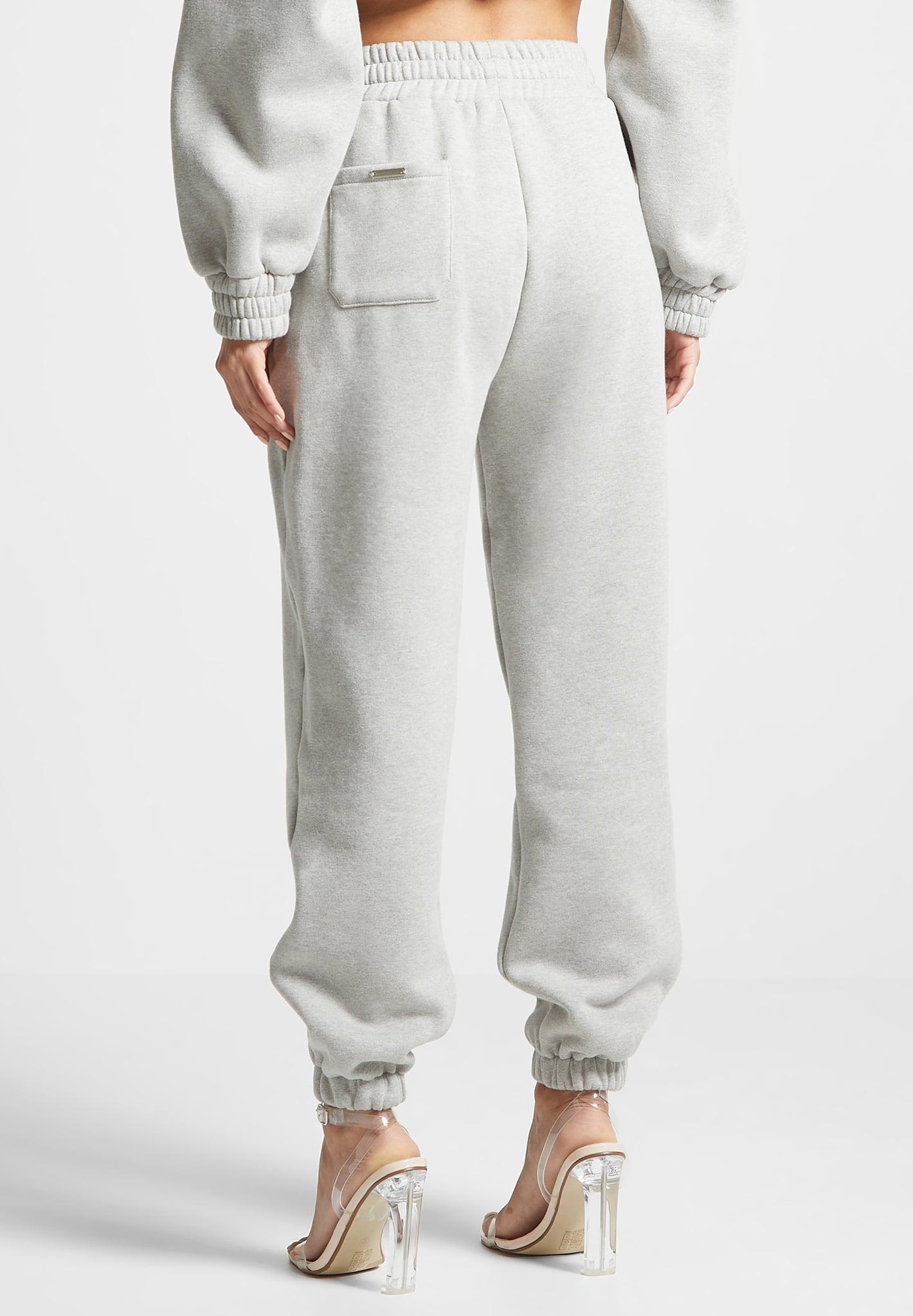Vera - Eiffel Embossed Joggers - Grey Female Product Image