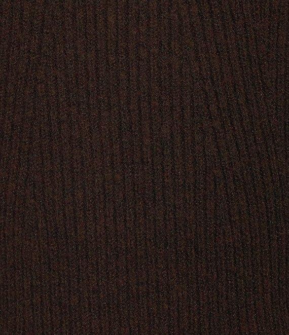 Gianni Bini Matilda Wool Blend Knit Ribbed Scoop Neck Bodycon Tank Mini Dress Product Image