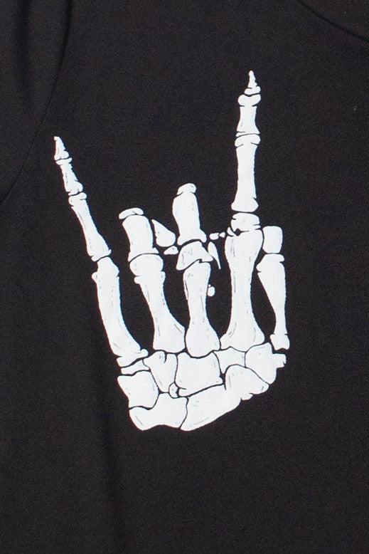 Skeleton Hands Tee Product Image