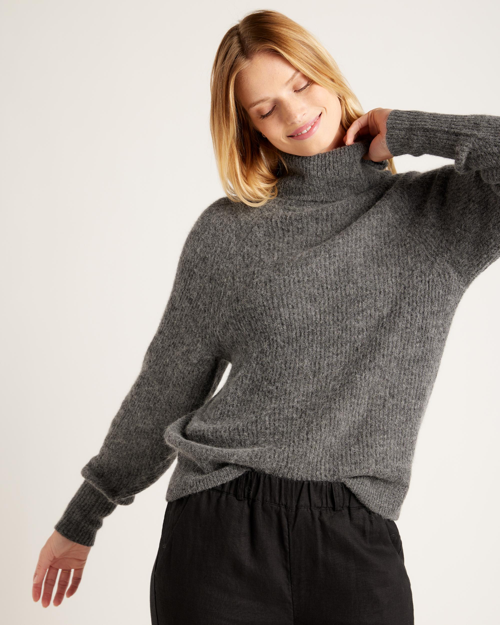 Quince | Women's Alpaca Turtleneck Sweater Product Image