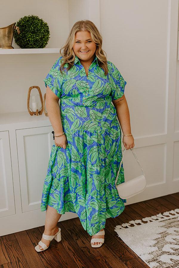 Spotted Under The Palms Midi Curves Product Image