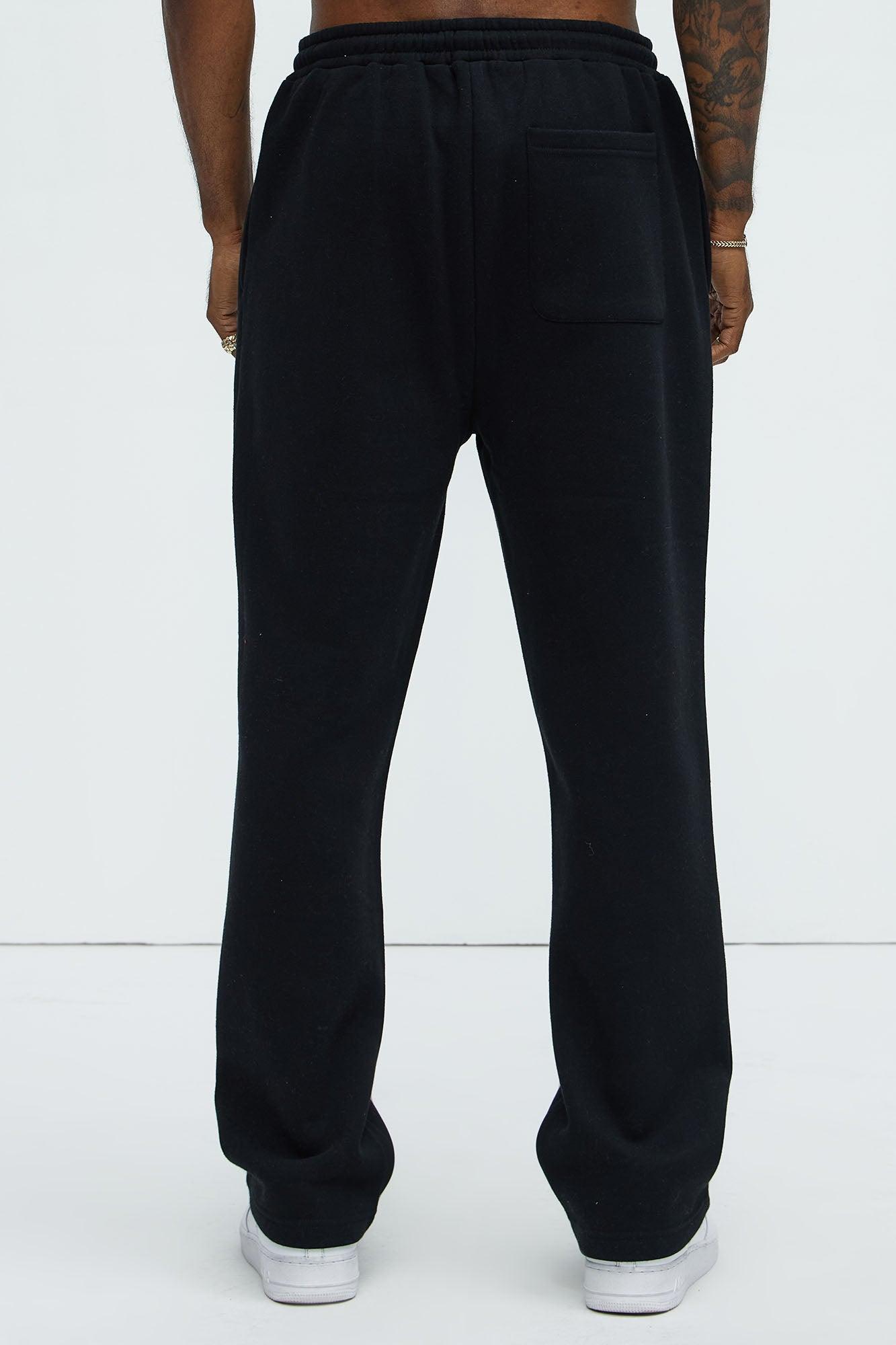 Tyson Fear Straight Sweatpants - Black Product Image