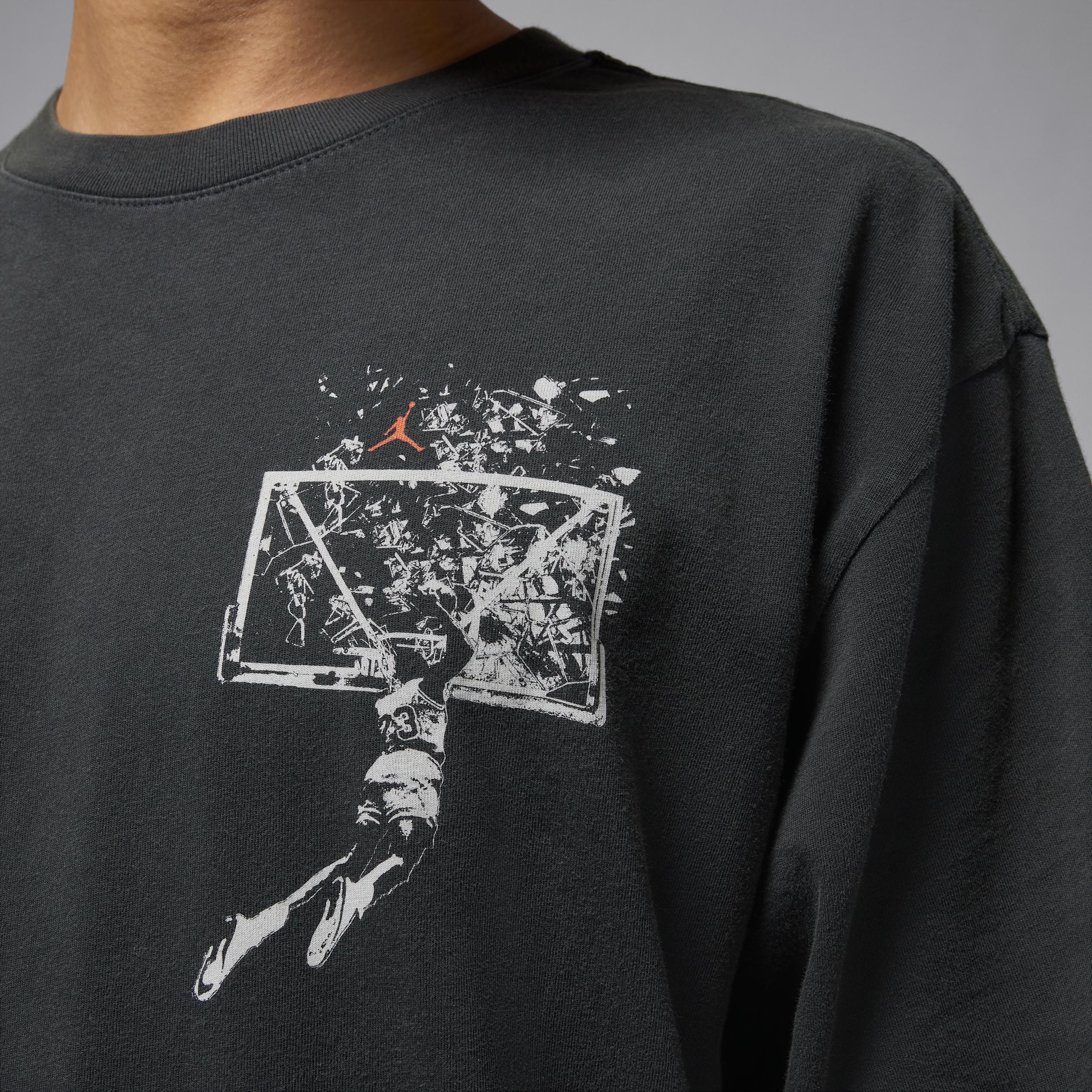 Men's Jordan Brooklyn Oversized Graphic T-Shirt Product Image