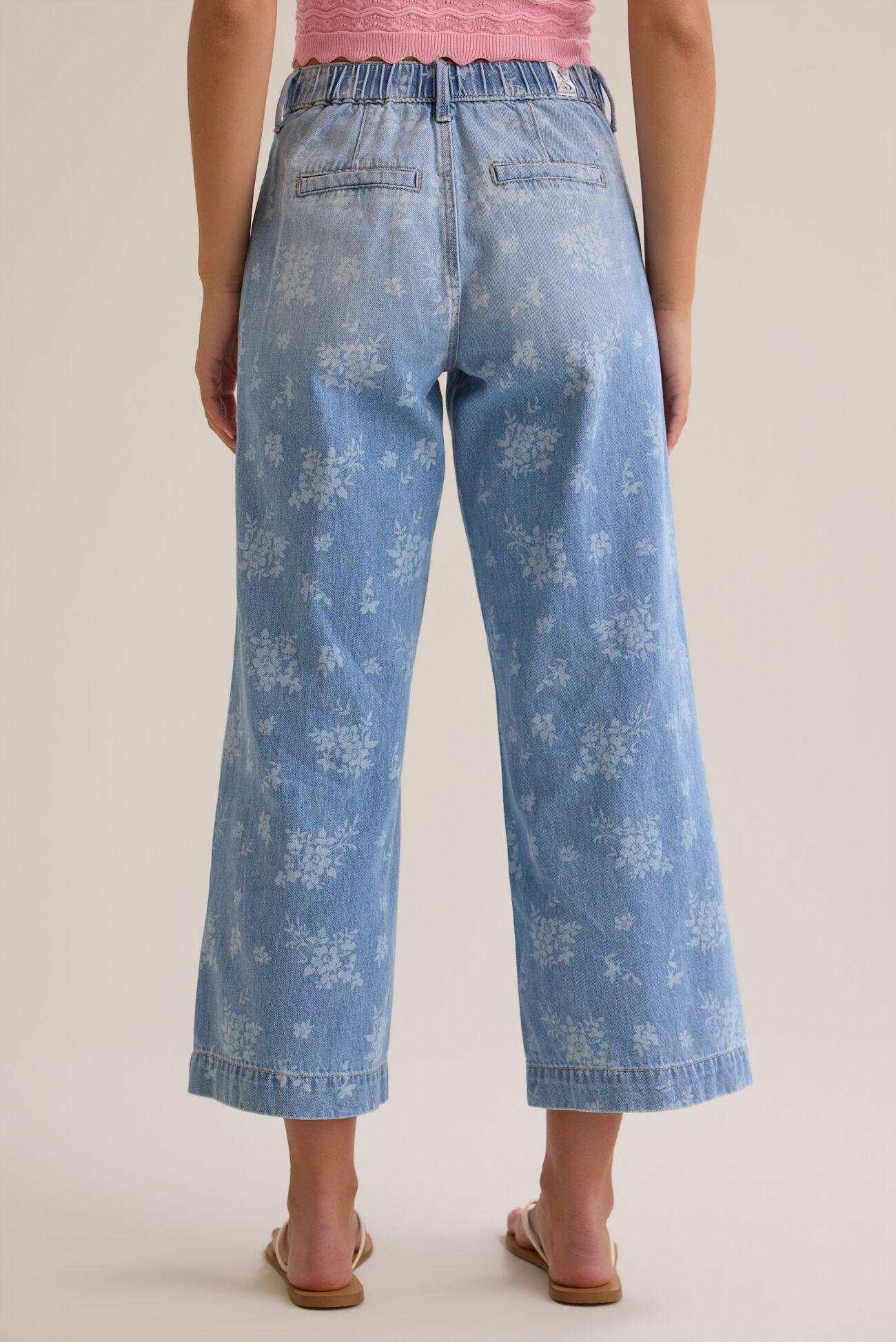 Lucia Floral Jeans Product Image