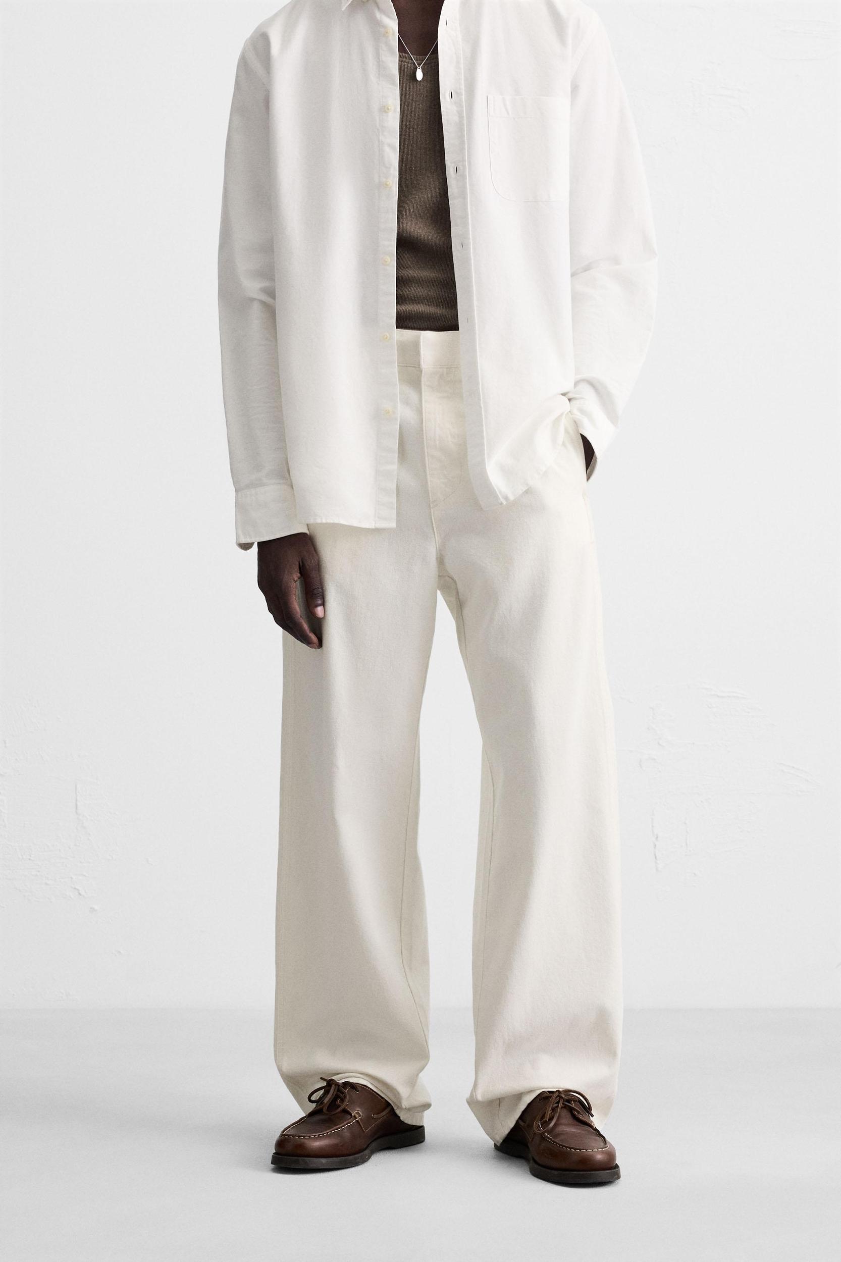 COTTON HEMP CHINO PANTS Product Image