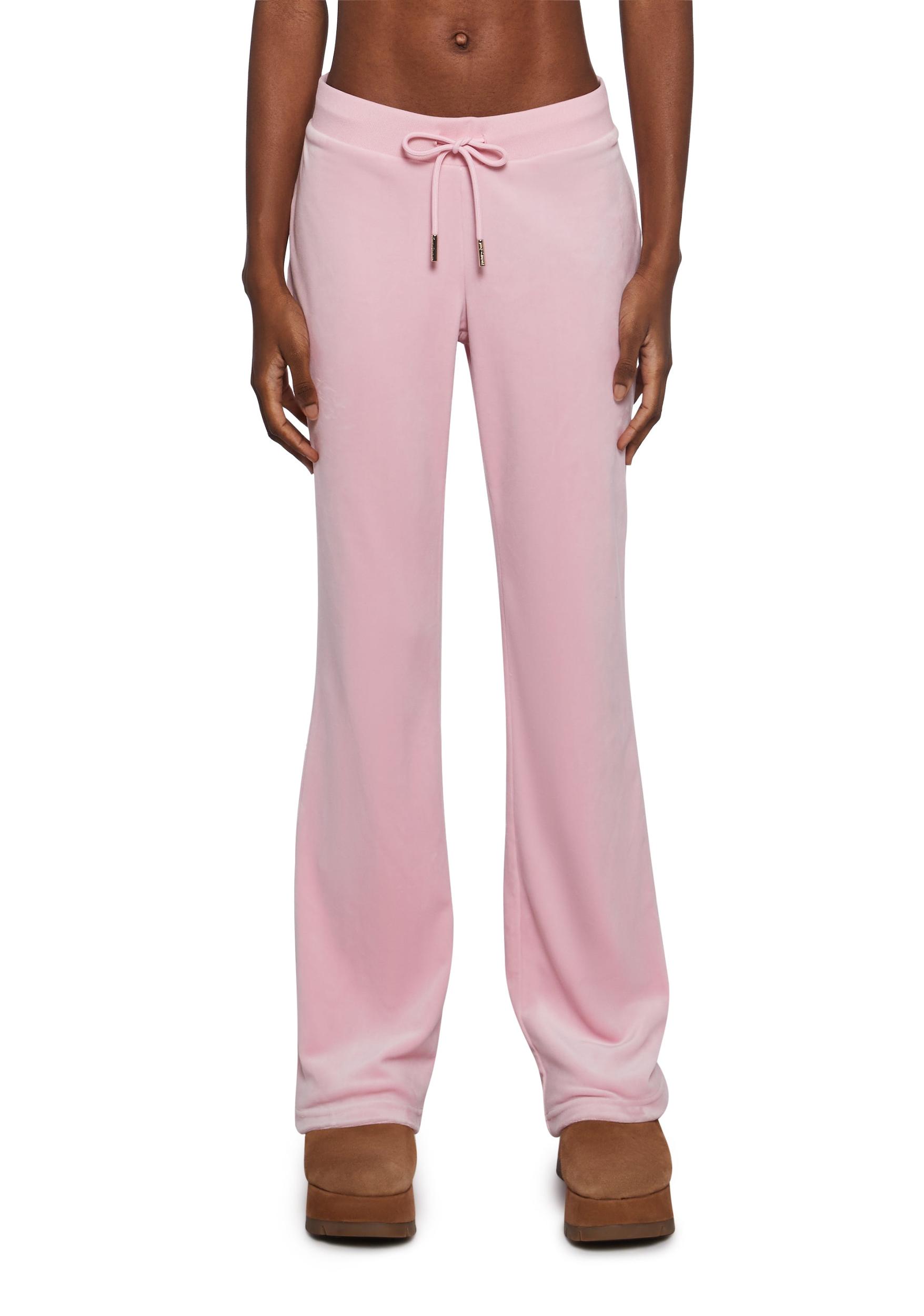 Juicy Couture OG Big Bling Velour Rhinestone Hoodie - Pink Product Image