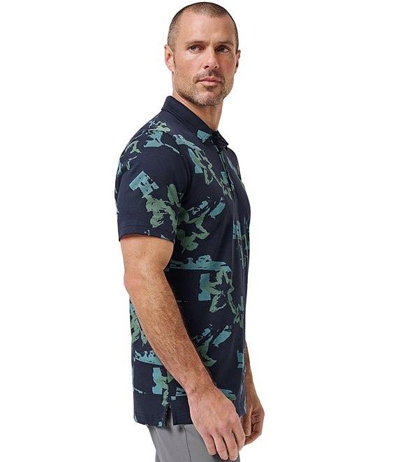 TravisMathew Favorite Hello Short Sleeve Polo Shirt Product Image