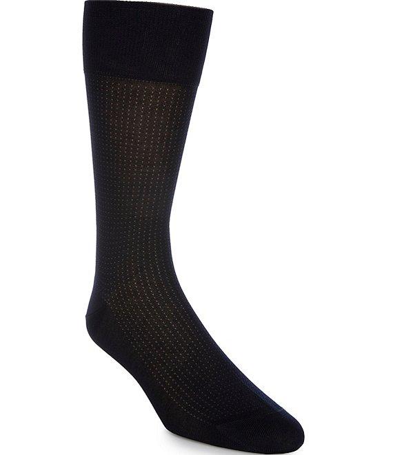 Cremieux Pindot Pattern Crew Dress Socks Product Image