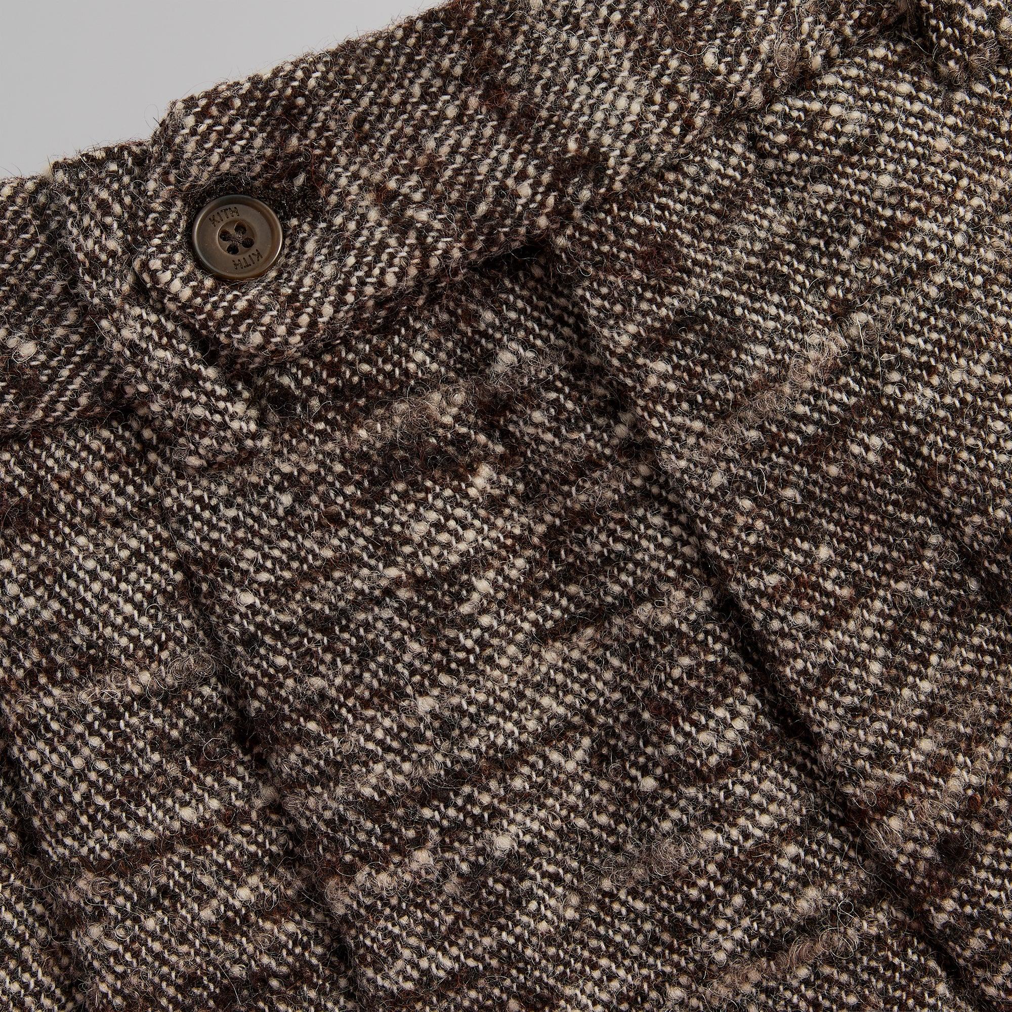 &Kin Tweed Kylan Pleated Trouser - Theory Male Product Image