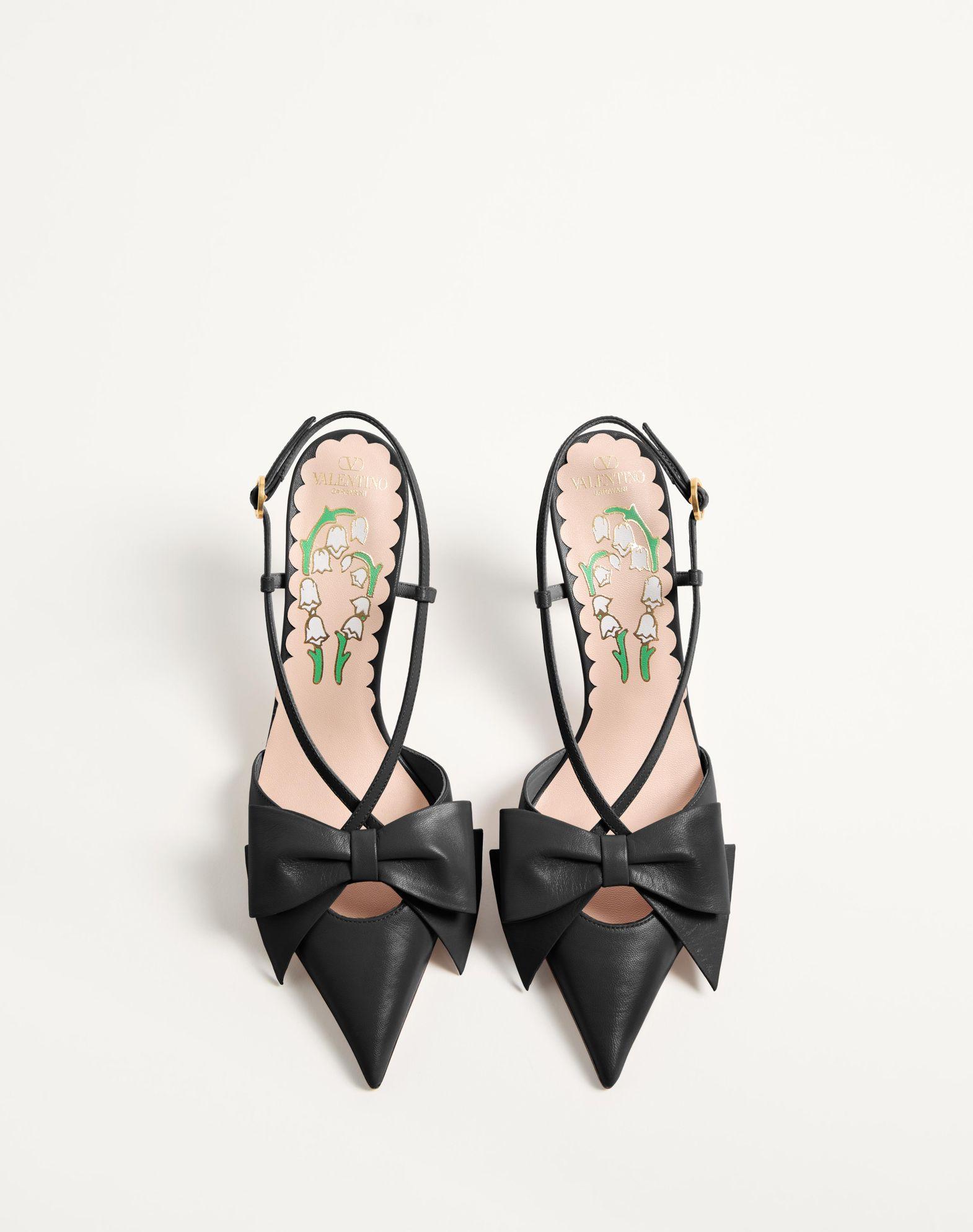 Bowow Slingback Pumps In Kidskin 85Mm Product Image