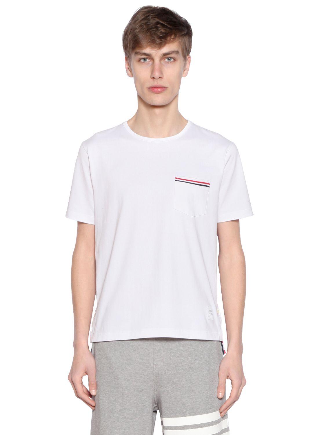 THOM BROWNE Topwear In White Product Image