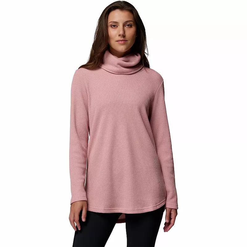 Columbia Womens Holly Hideaway Waffle Cowl Neck Pullover- Product Image