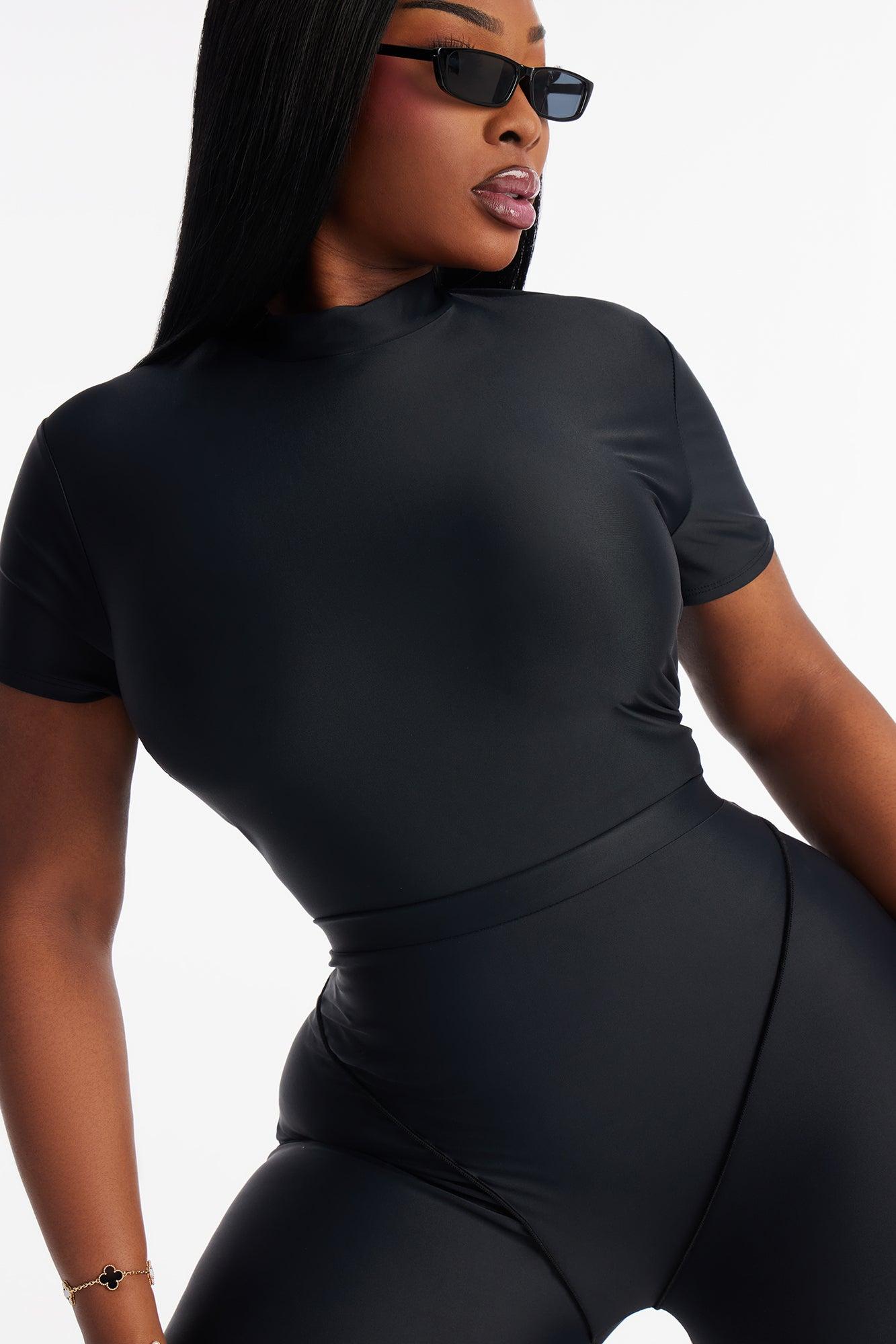 Isabelle High Neck Legging Set - Black Female Product Image