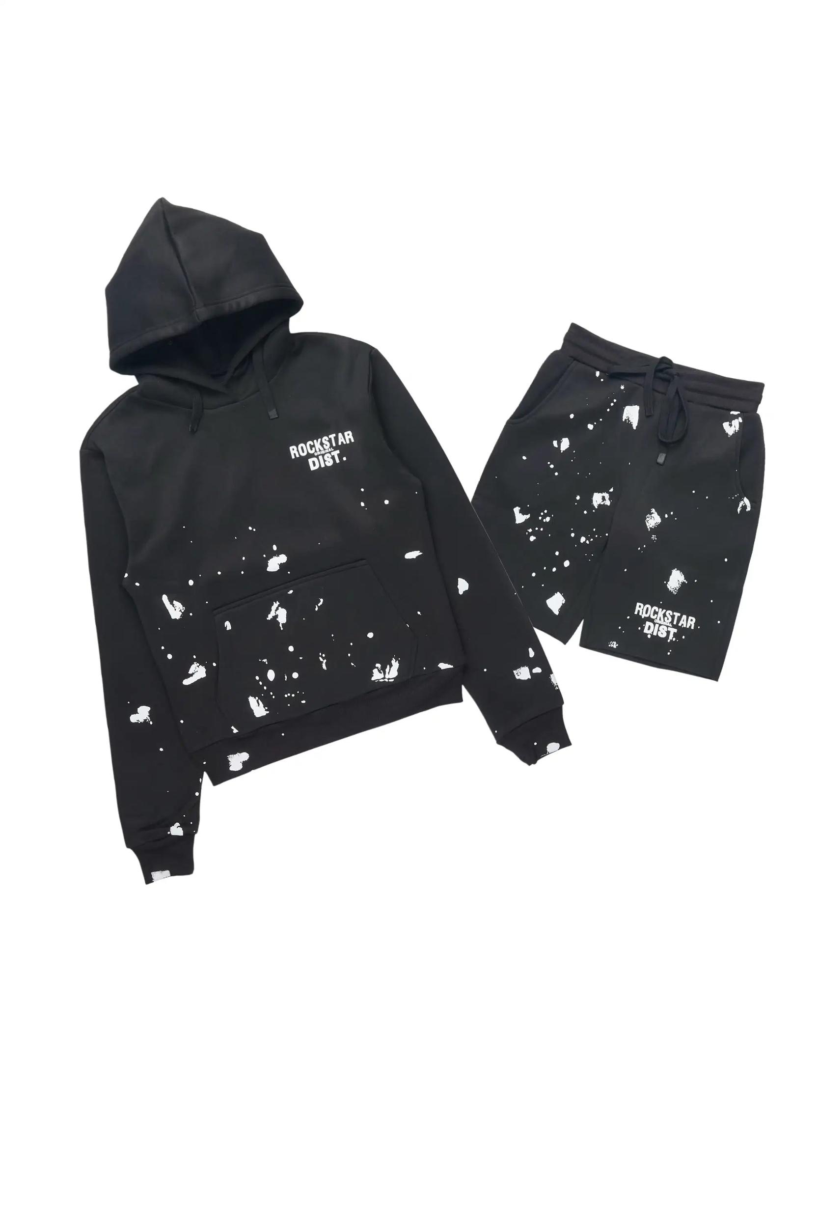 Just Between Us Black Short Set Female Product Image