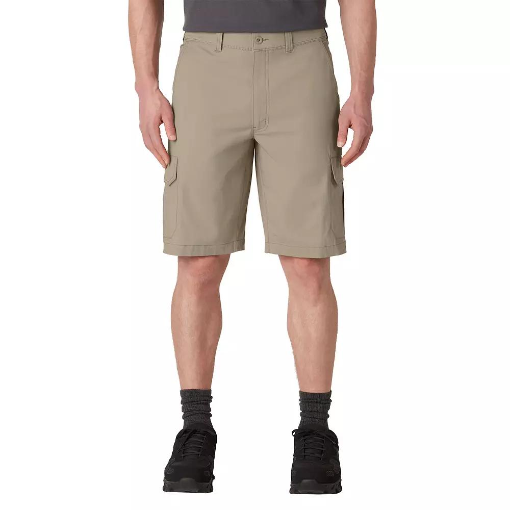 Men's Dickies Temp-iQ Cooling 11-inch Cargo Shorts, Size: 30, Desert Brown Product Image